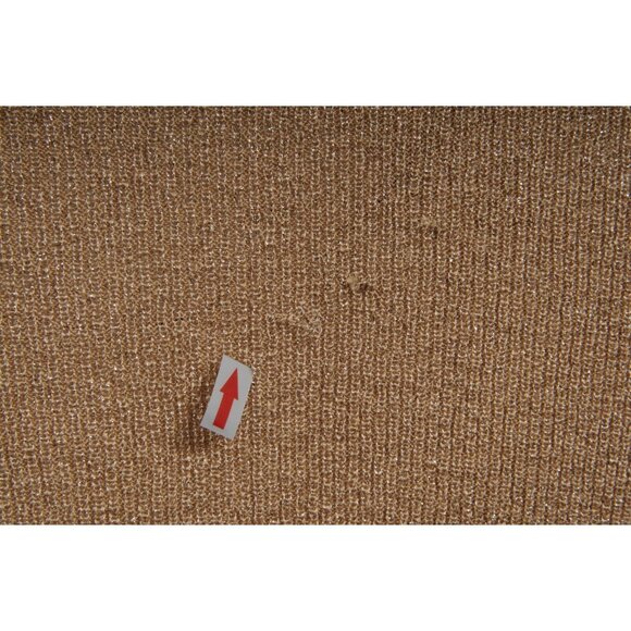 Dolce & Gabbana Womens V Neck Metallic Sweater Medium Pullover Long Sleeve - Picture 8 of 11